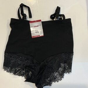 Jack London Black High-Waist Lace Panties
